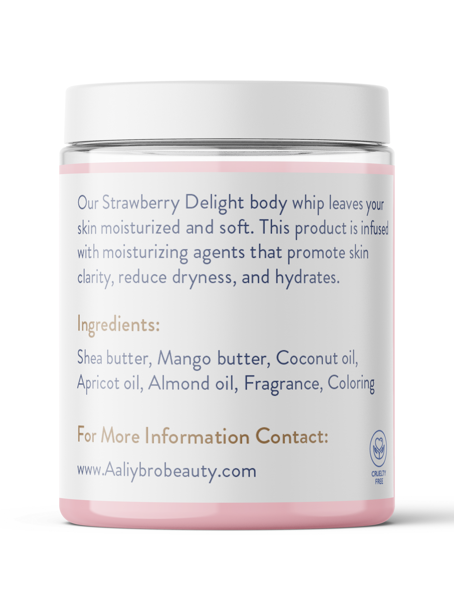 Strawberry Delight Body Whip image 1