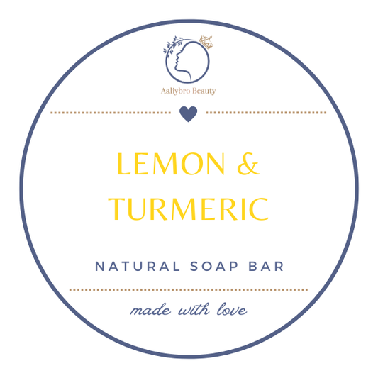 Lemon and Turmeric Face and Body Soap Bar